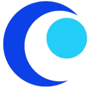 Mercury and Earth logo