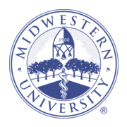 Midwestern University logo